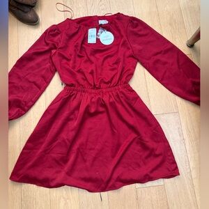 NWT LOST AND WANDER MED mini with cut out back